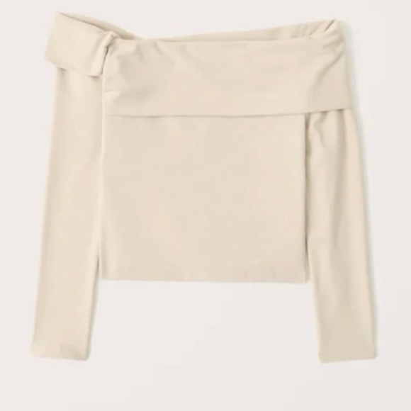 Abercrombie & Fitch Seamless Off-The-Shoulder Top - Picture 2 of 3
